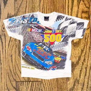 Y2K Chase Authentics Winston Cup NASCAR AOP T Shirt